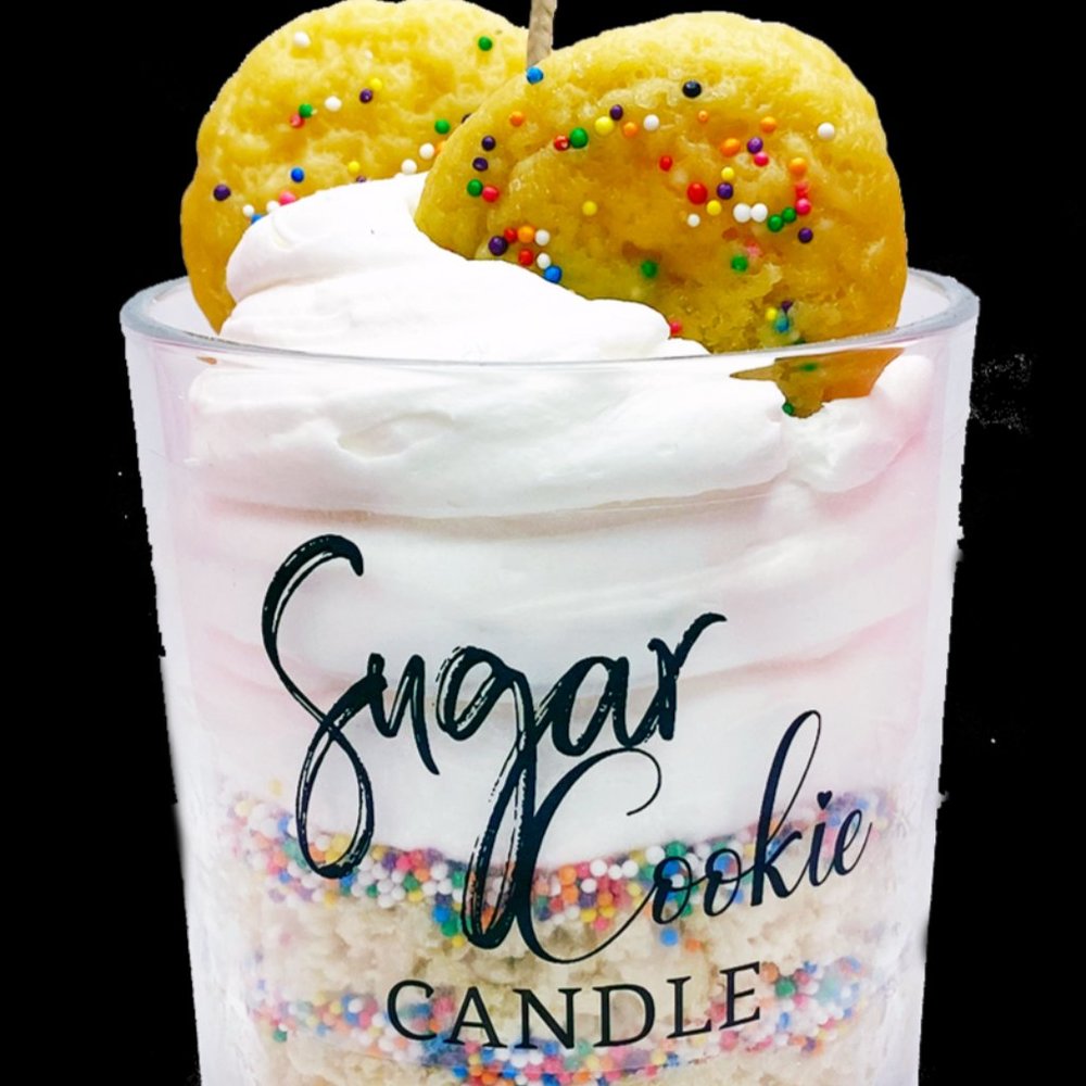 Sugar cookie candle